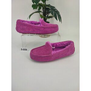 UGG Women's Ansley Faux Fur Purple Slippers Size 5 US